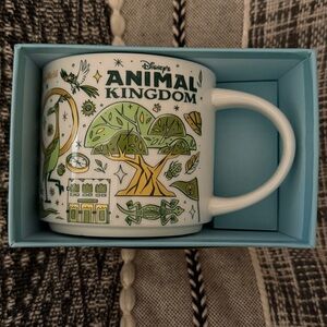 Disney ANIMAL KINGDOM 50th anniversary Been There Series Starbucks mug